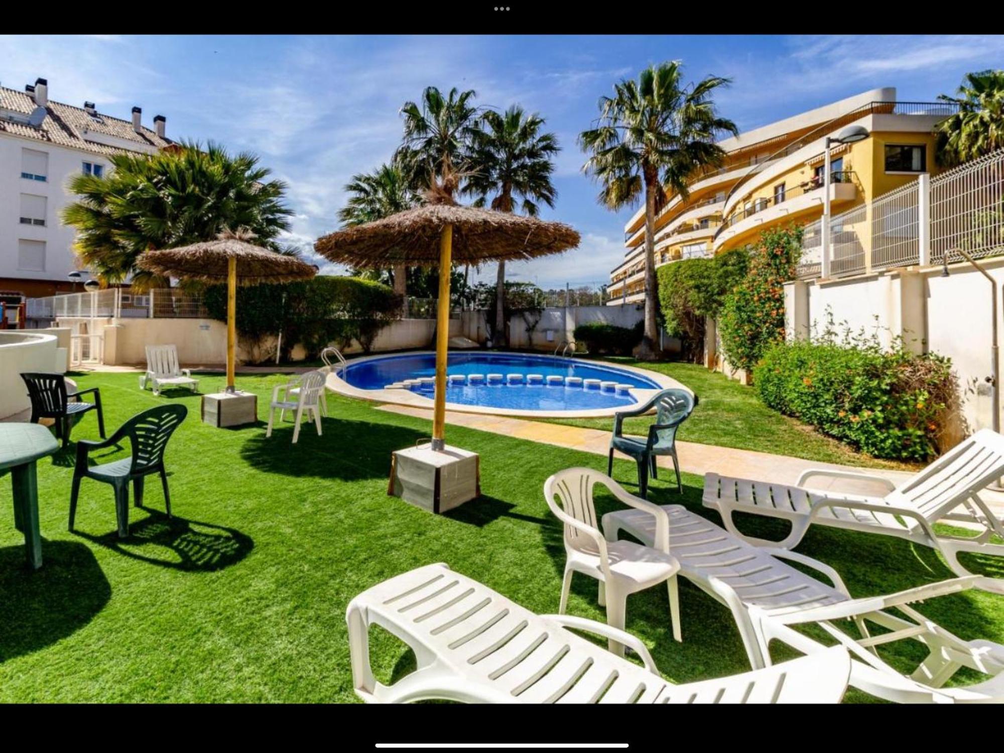 Stadscentrum Moraira Appartement El Sol De Moraira Met Zwembad Dış mekan fotoğraf