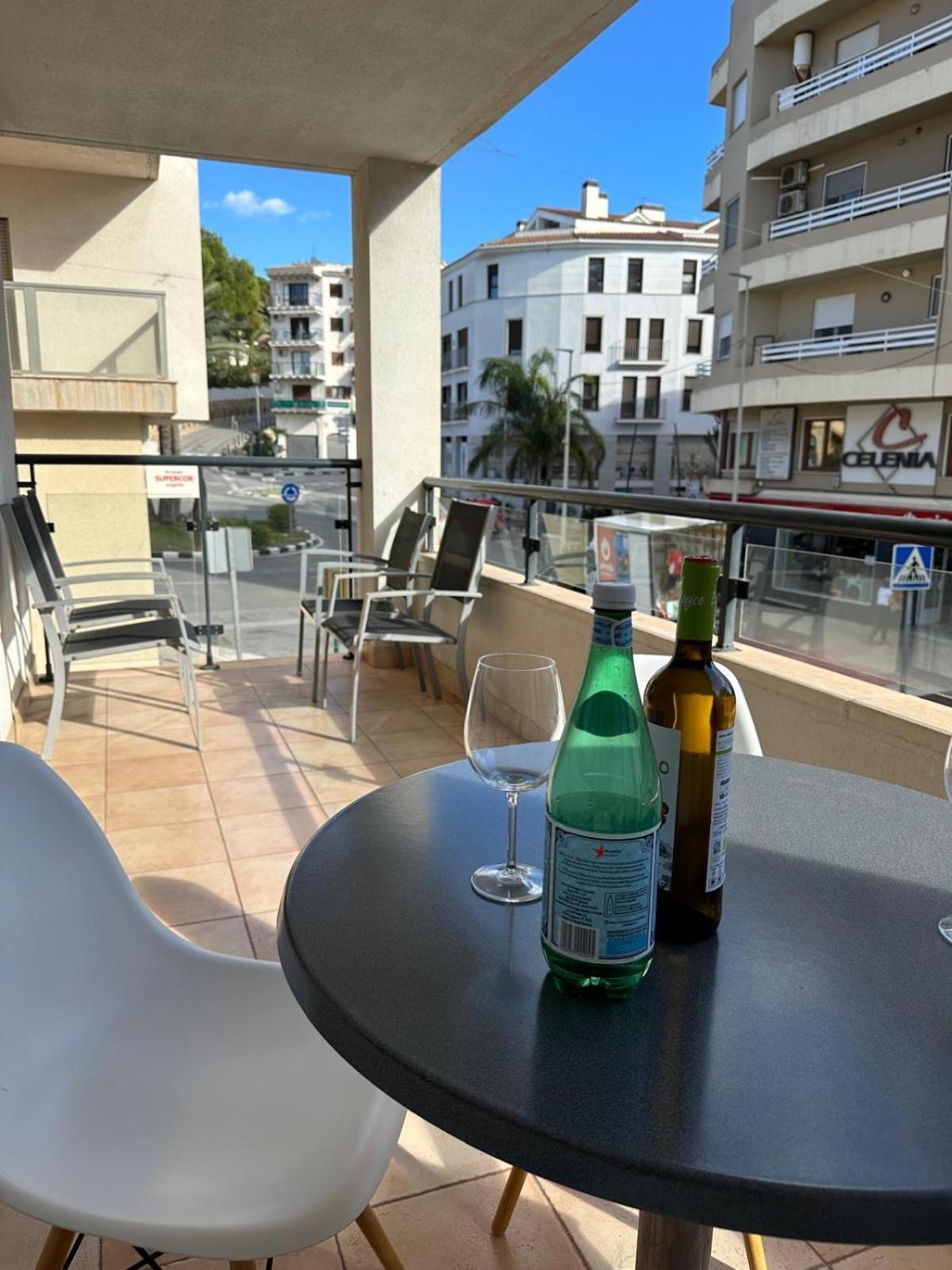 Stadscentrum Moraira Appartement El Sol De Moraira Met Zwembad Dış mekan fotoğraf